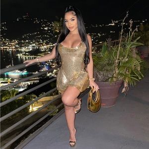 Poster girl calypso dress